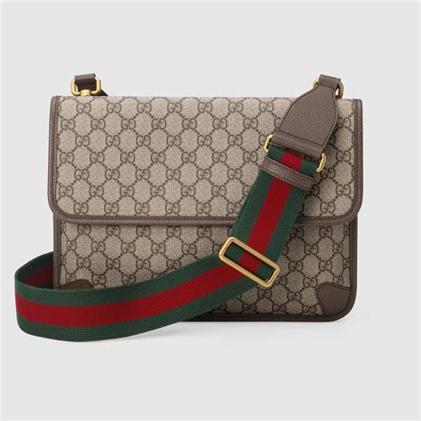 gucci borse tracolla uomo|Borsa a tracolla GG in tessuto GG Supreme nero .